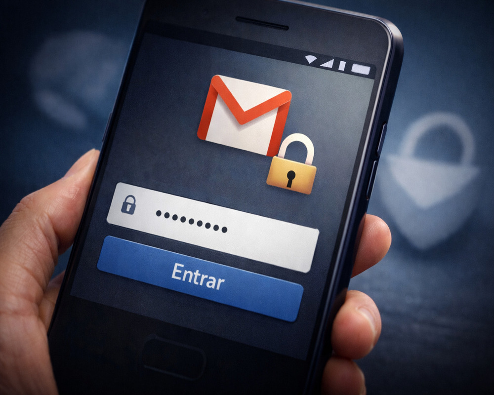 Recuperar senha do Gmail pelo celular com acesso seguro à conta de email