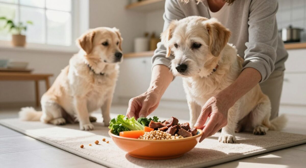alimentação para pets idosos
