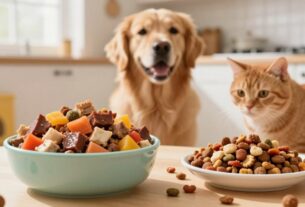alimentação úmida ou seca para pets