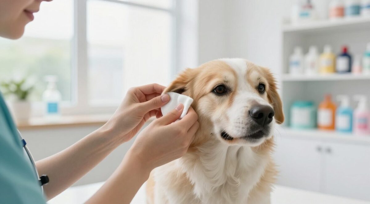 higiene do ouvido dos pets
